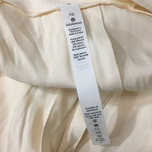 NWT $168 Lululemon Still At Ease Wrap Cardigan Sweater Angel Wing Size 10 - Picture 12 of 15